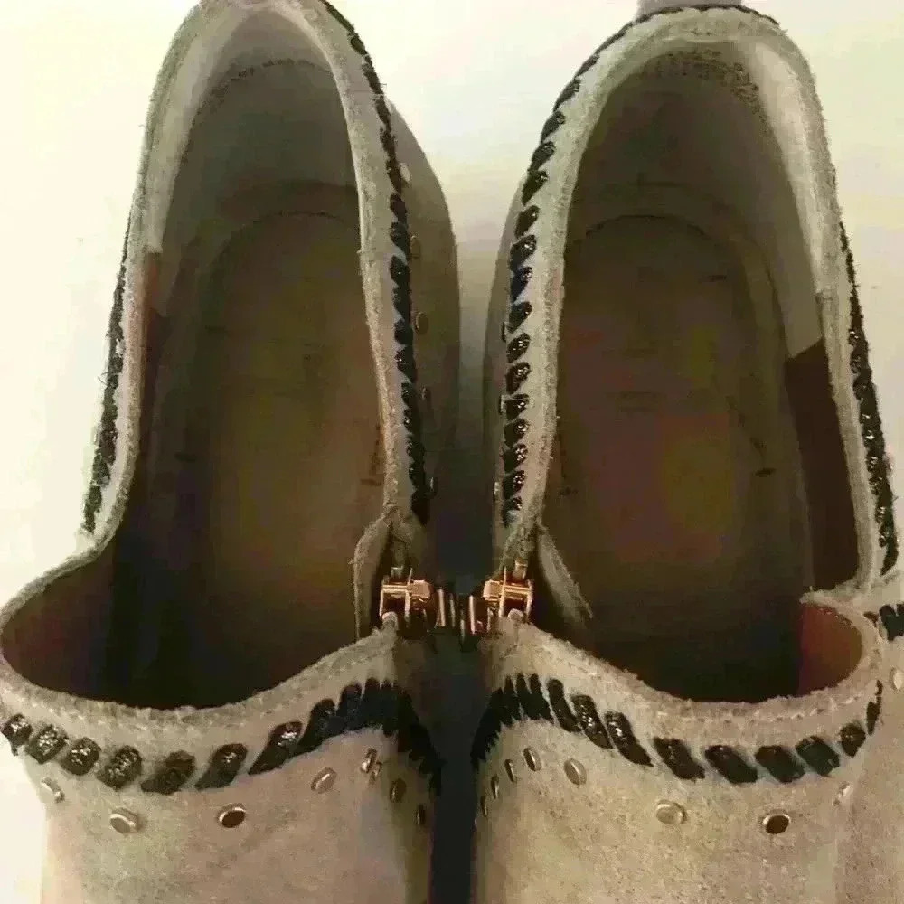 Anthropologie Latigo Dallis Boots in Taupe size 9. - Picture 8 of 12